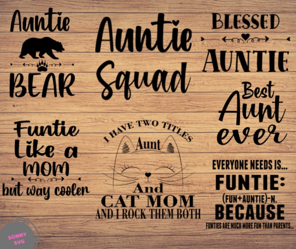 Auntie SVG Bundle Review