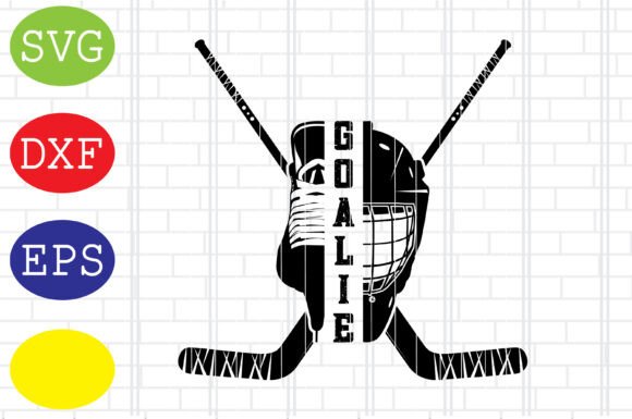 Crossed Hockey Goalie Sticks SVG: A Designer's Review
