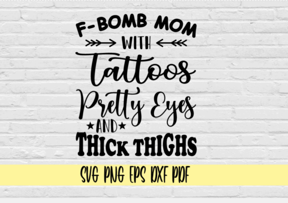 F-bomb Mom Graphics: Bold Crafts for Edgy Blogs