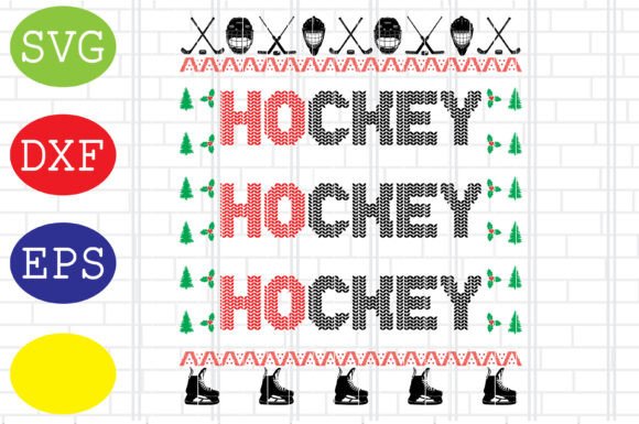 Ho Ho Hockey Svg: Premium Graphics for Crafts