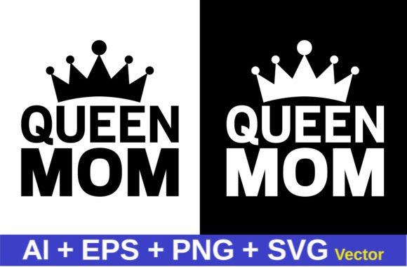 Mother's Day Tshirt Design: Mom Vector Graphics for Crafts